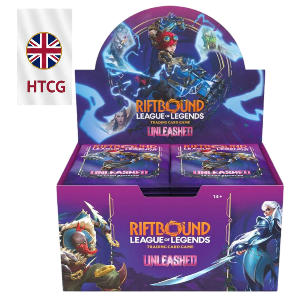 Riftbound: Unleashed Booster box (24 sobres)(Pre-Order) – Inglés