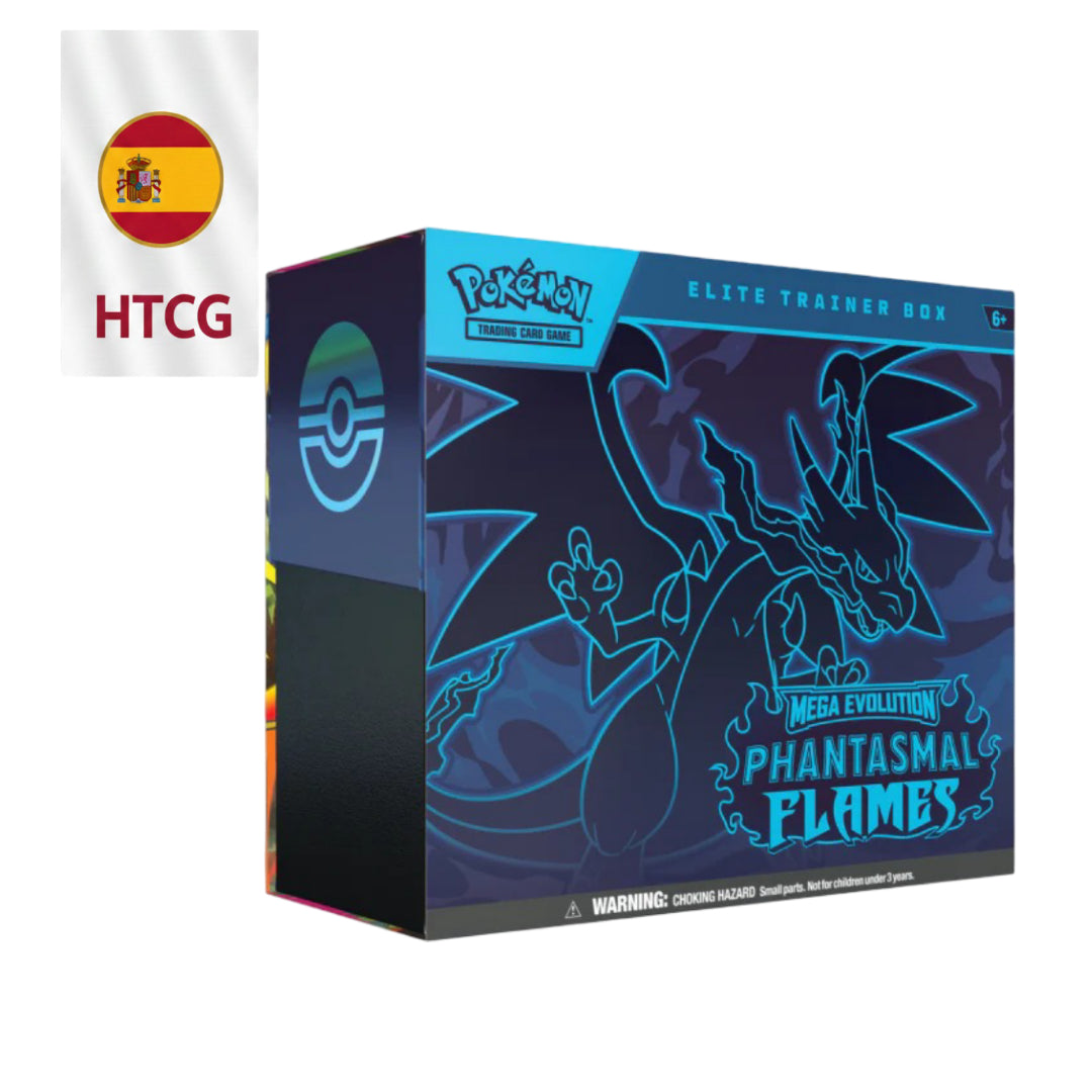 ETB Caja de Entrenador Elite Fuegos Fantasmales Pokemón